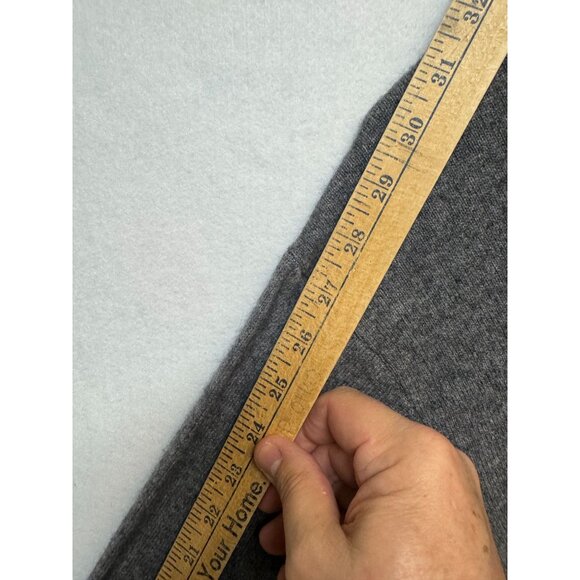 Alan Flusser Gray 100% Cashmere Full Zip Cardigan Sweater XXL Mens - Picture 8 of 8